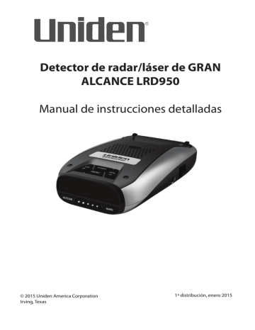 Uniden LRD950 Owner's Manual | Manualzz