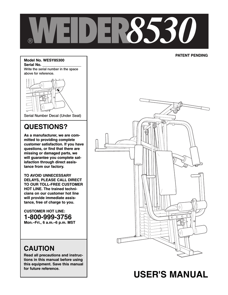 Weider Chart 1