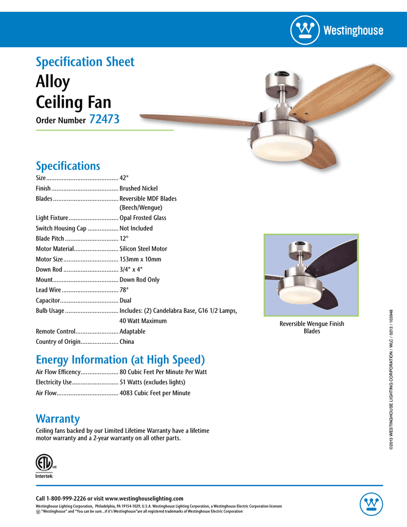 Westinghouse 42 Inch Specification Sheet Manualzz Com