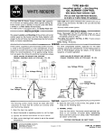 White-Rodgers 668-430 Oil Burner Control User Manual