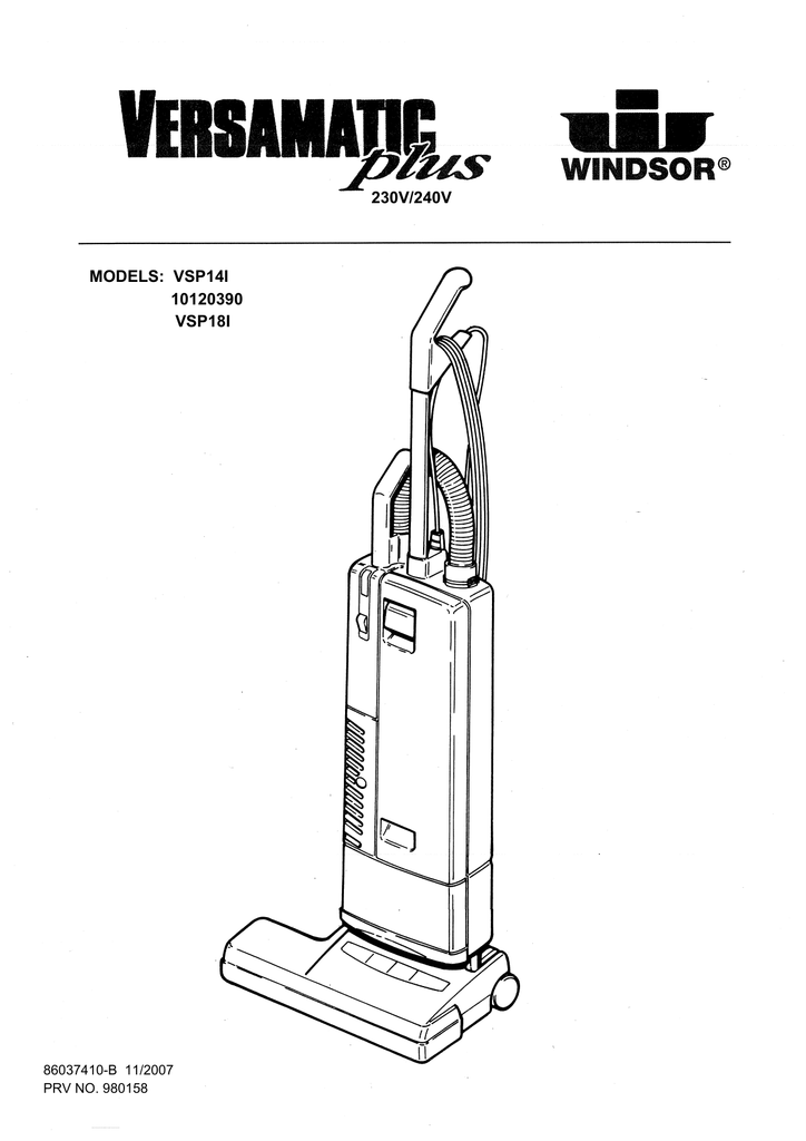 WINDSOR 2049 DRIVE BELT FOR FLOOR MACHINE 86235390