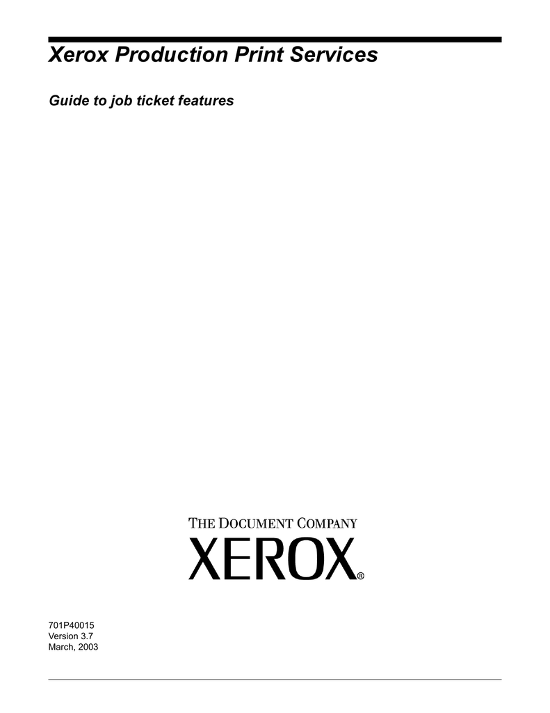 Xerox 650 1300 User S Manual Manualzz