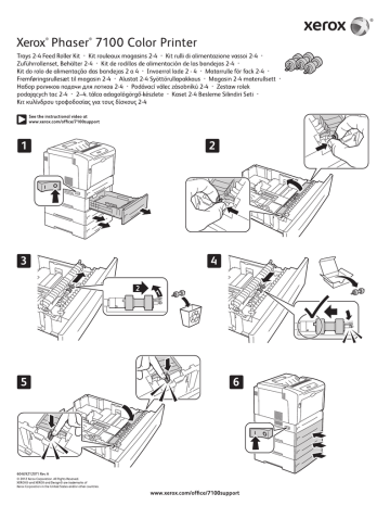Xerox Phaser 7100 User's Manual | Manualzz