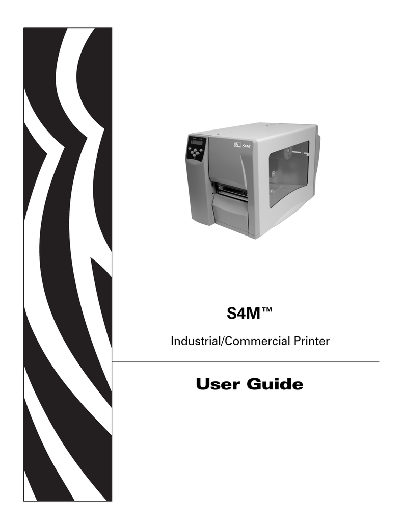 Zebra S4M User manual | Manualzz