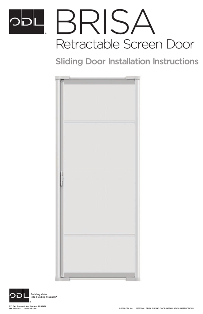 Odl Brslwe Installation Guide Manualzz Com