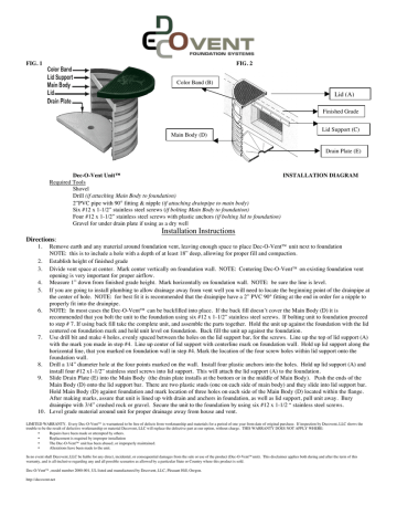 Dec-O-Vent 04 Installation Guide | Manualzz