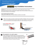 InvisaFlow 6360-5 Instructions / Assembly