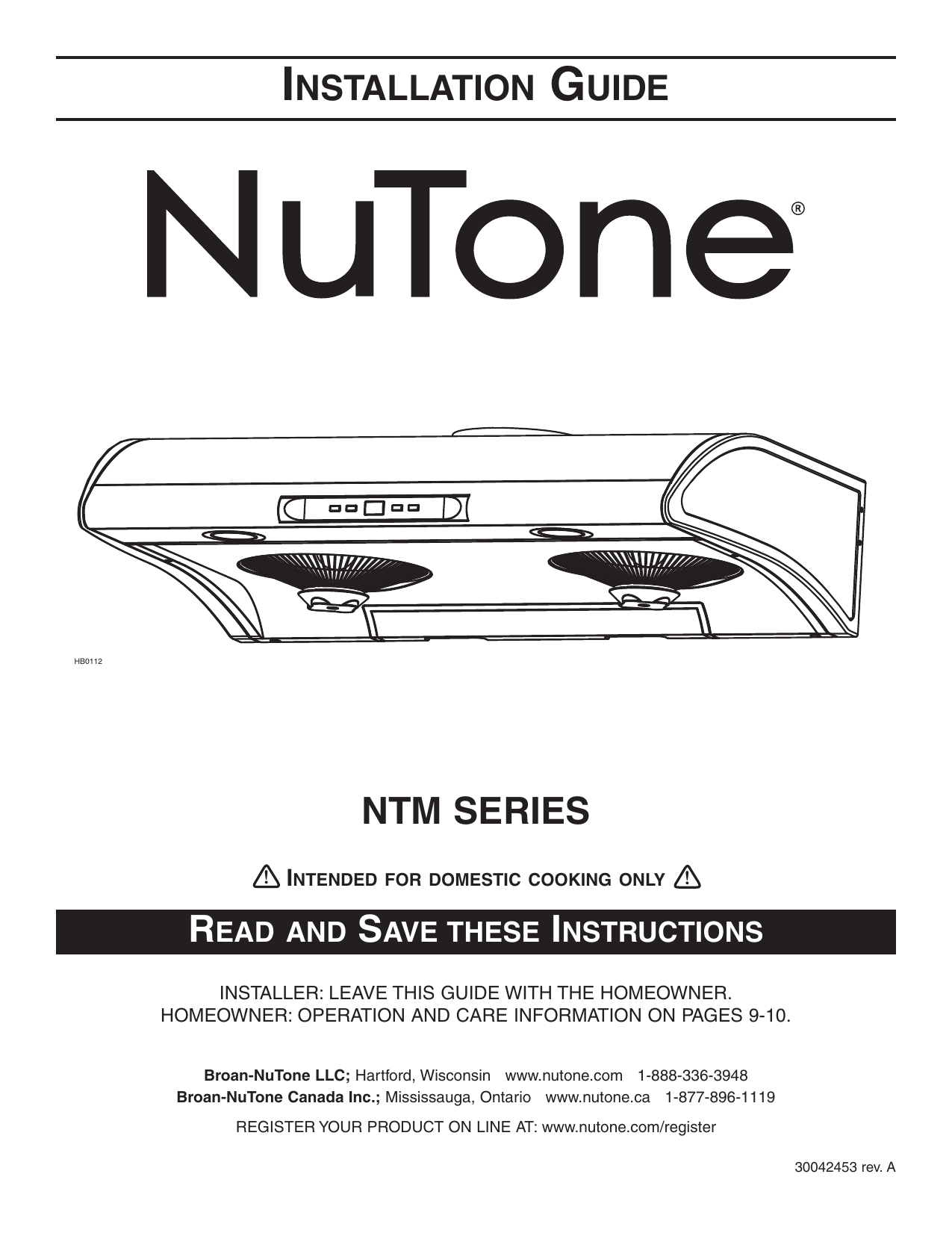 nutone ntm302ss light replacement