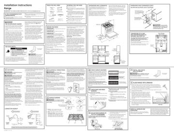 GE JGS750EEFES Instructions / Assembly | Manualzz