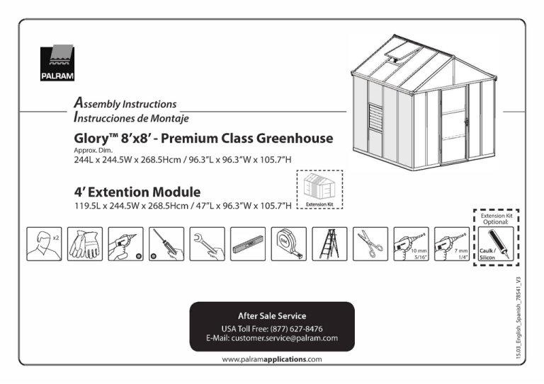 Palram User Guide Manualzz