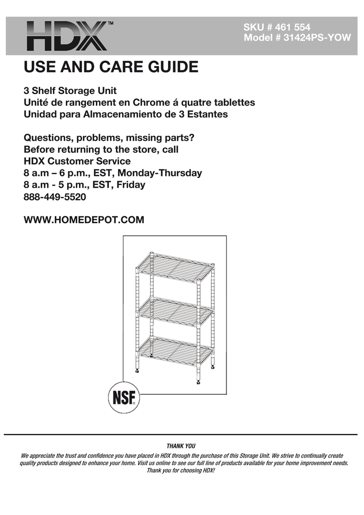 Hdx Storage With Drawer Instructions Matttroy