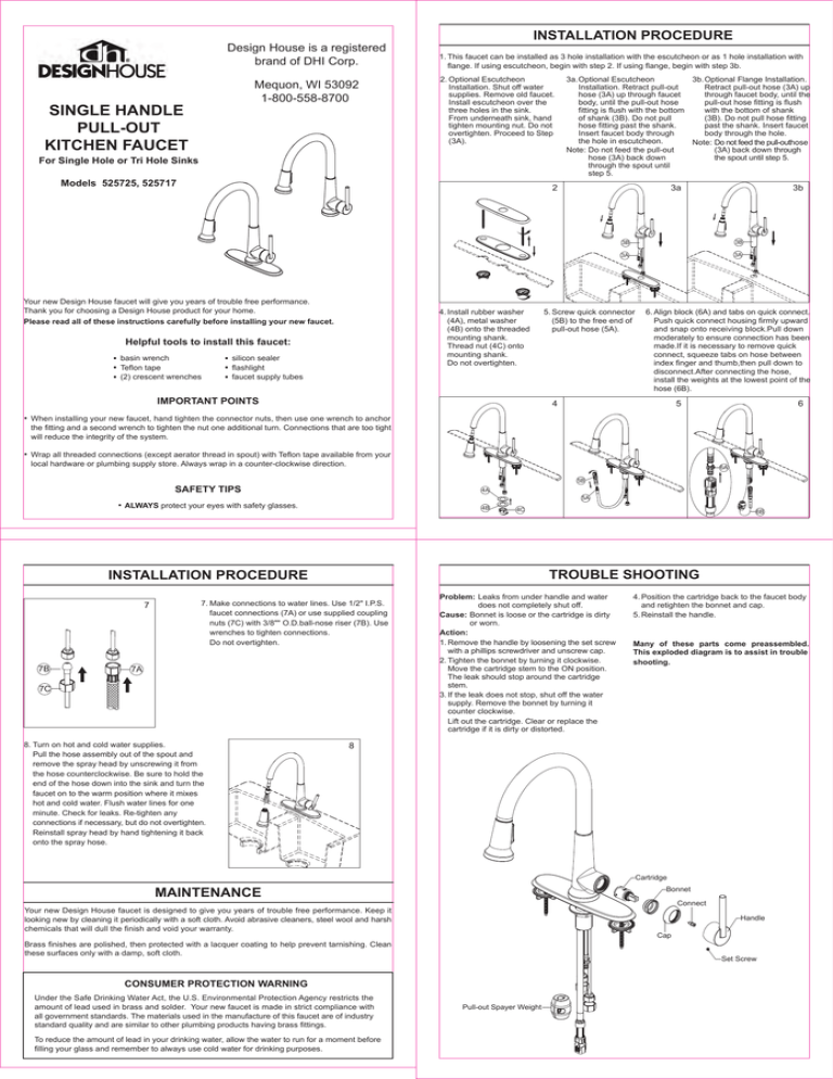 Design House 525717 User Manual Manualzz