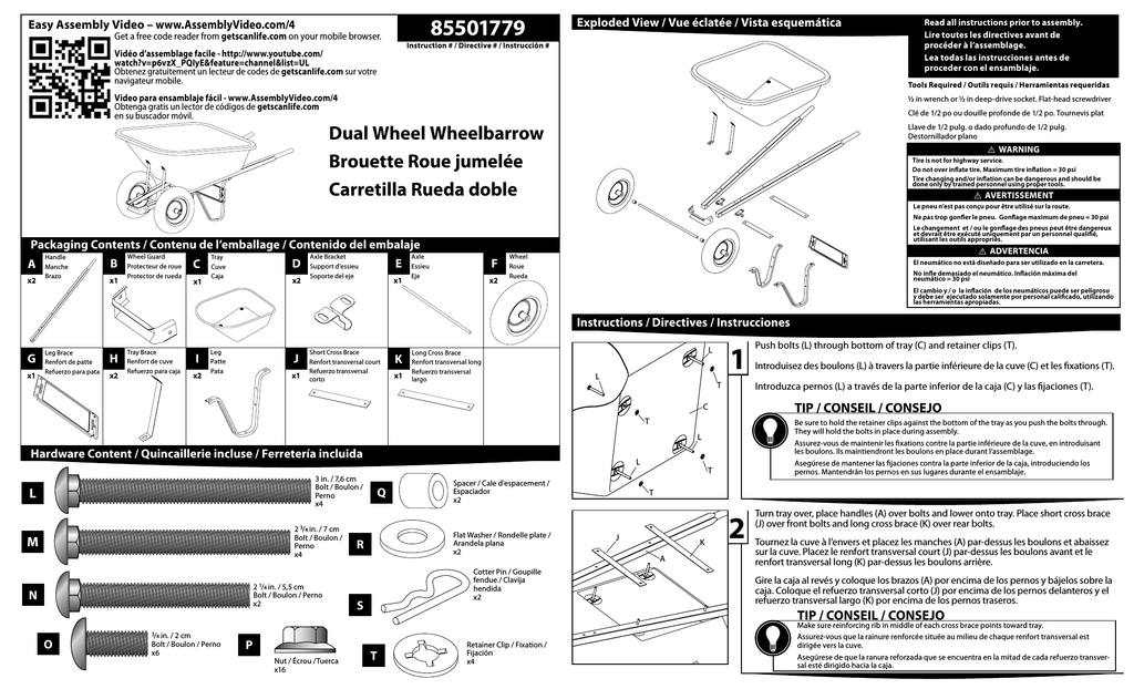 True Temper BP10 Instructions / Assembly Manualzz