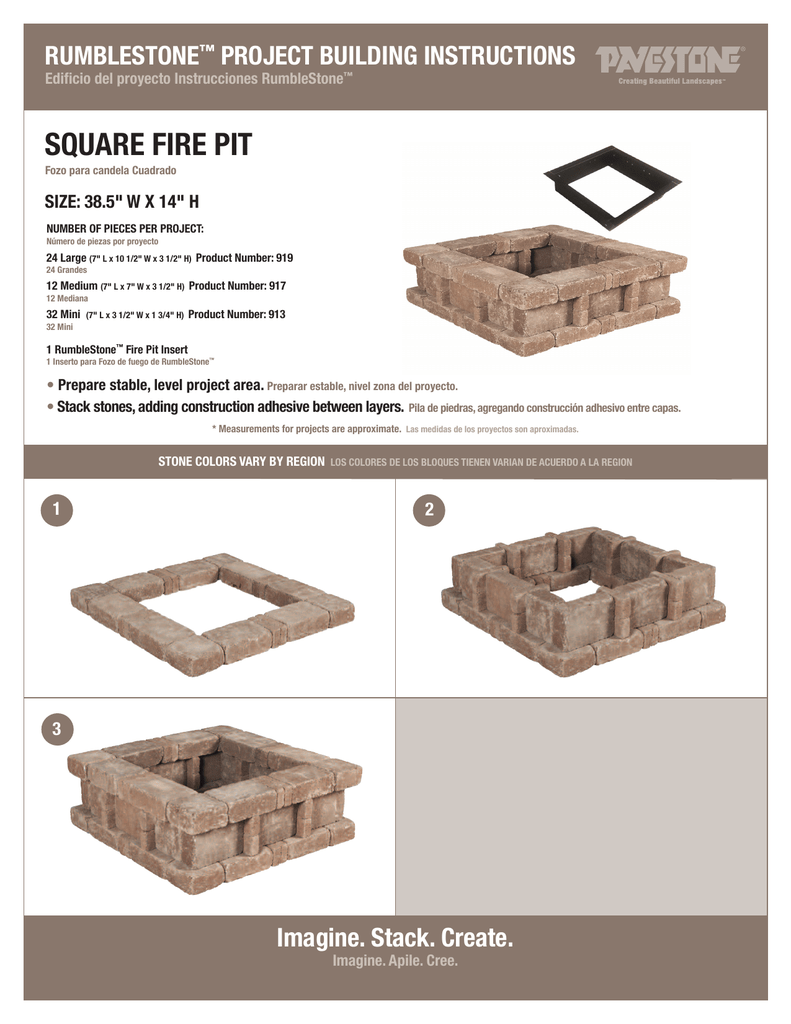 Pavestone Rsk50377 Instructions Assembly Manualzz