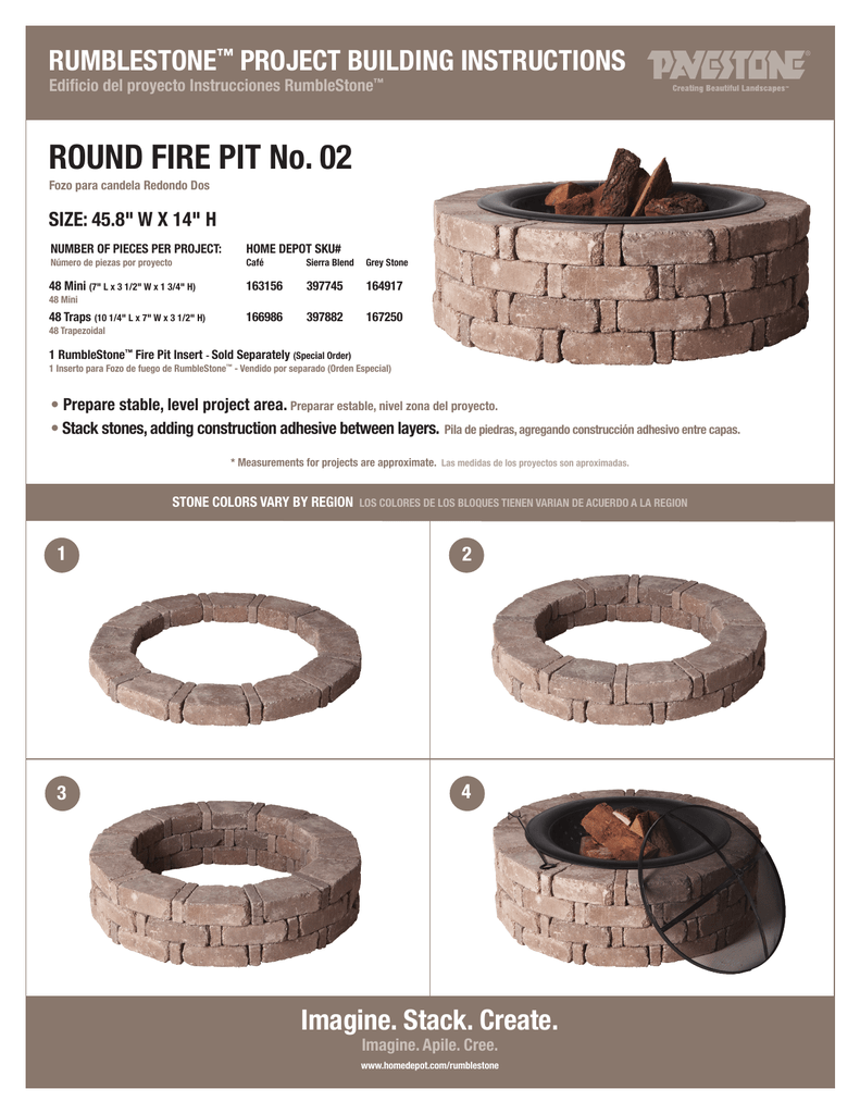 Pavestone Rsk50234 Instructions Assembly Manualzz Com