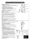 Chandelier 1773-301 Installation Instruction