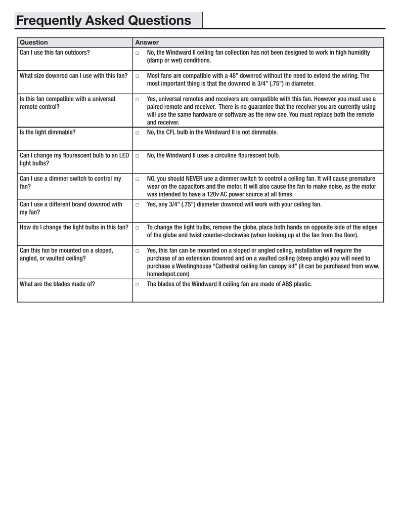 Hampton Bay 55296 Faq Manualzz Com - How Do I Change The Bulb In My Hampton Bay Ceiling Fan Hampton Bay 55296 Faq Manualzz Com - How Do I Change The Bulb In My Hampton Bay Ceiling Fan