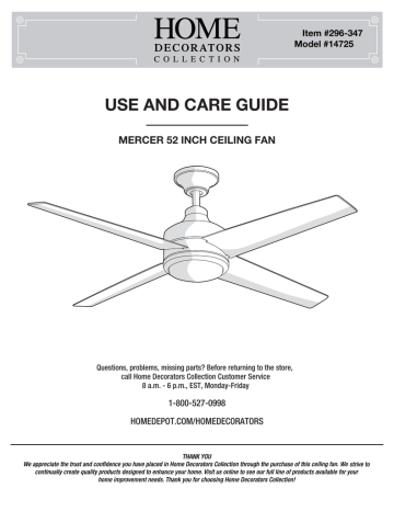 Home Decorators Collection 14725 Instructions Assembly Manualzz - Home Decorators Collection Ceiling Fan Remote Reset Home Decorators Collection 14725 Instructions Assembly Manualzz - Home Decorators Collection Ceiling Fan Remote Reset