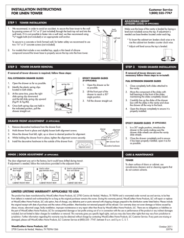 Glacier Bay CHLT17COM-N Installation Guide | Manualzz