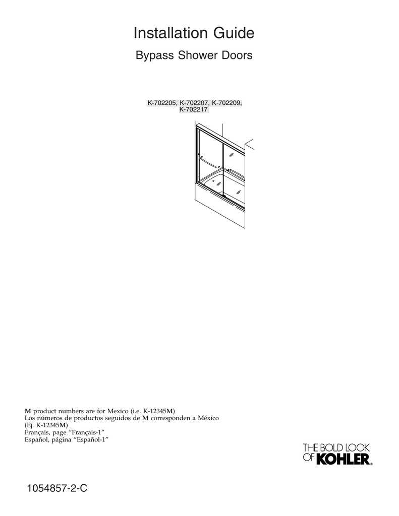 Kohler K 702205 L Nx Installation Guide Manualzz Com