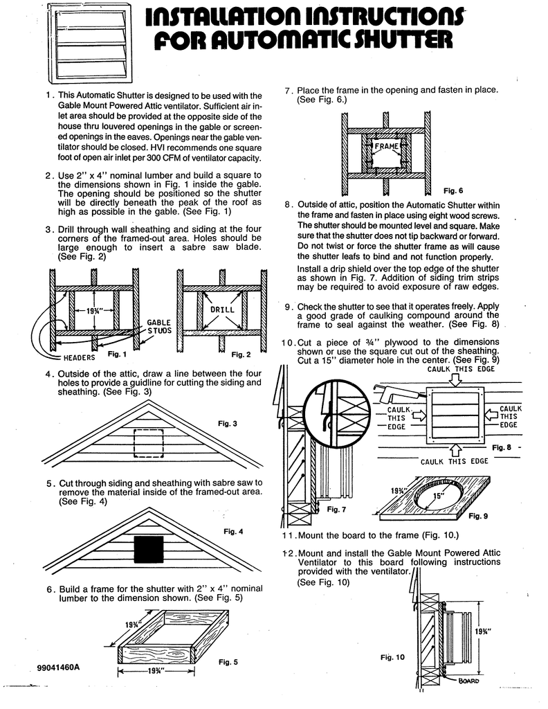 Broan 433 Installation Guide Manualzz