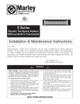 Fahrenheat FTS1500T Use and Care Manual