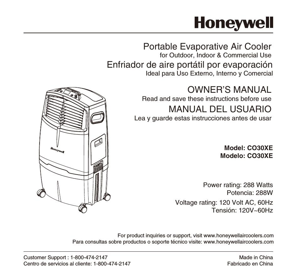 Honeywell Co30xe User Guide Manualzz