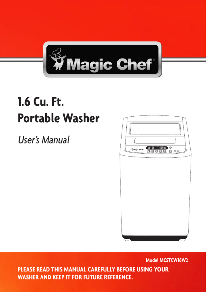 Magic Chef Mcstcw16w2 User Guide Manualzz