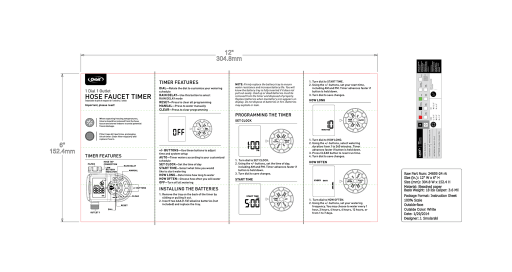 Orbit 56619 Installation guide Manualzz