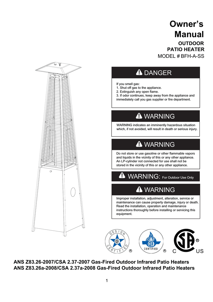 Gardensun Bfc A Ss Installation Guide Manualzz - Gardensun Hss A Ss Patio Heater Parts Gardensun Bfc A Ss Installation Guide Manualzz - Gardensun Hss A Ss Patio Heater Parts