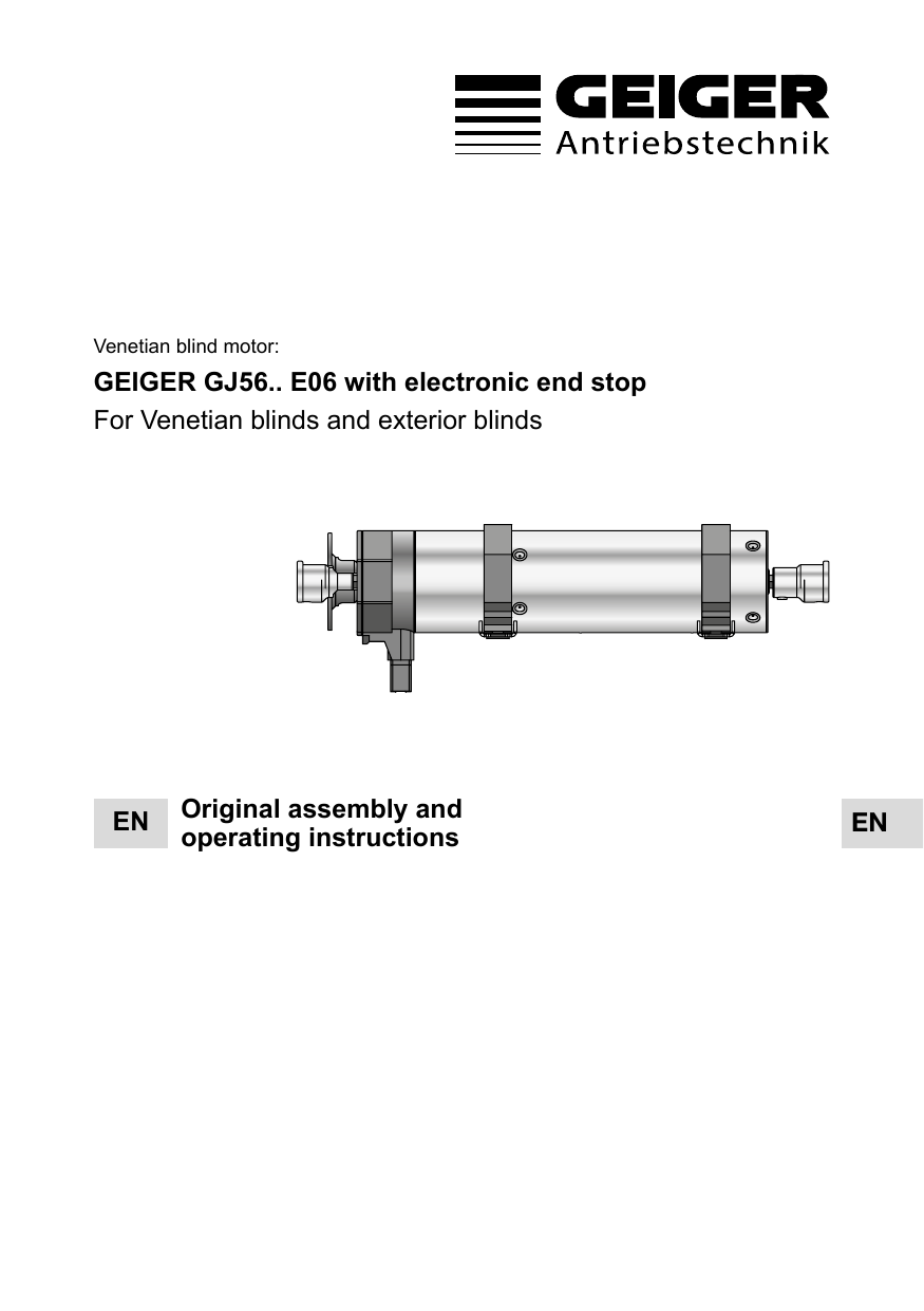 GEIGER geigergj56.. e06 Manualzz