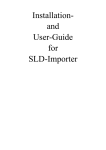 SLD-Importer User Guide