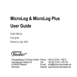 MicroLog, MicroLog Plus User Guide