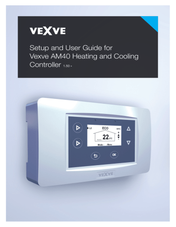 Setup and User Guide for Vexve AM40 Heating and Cooling | Manualzz