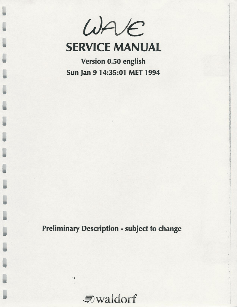 Service Manual Manualzz