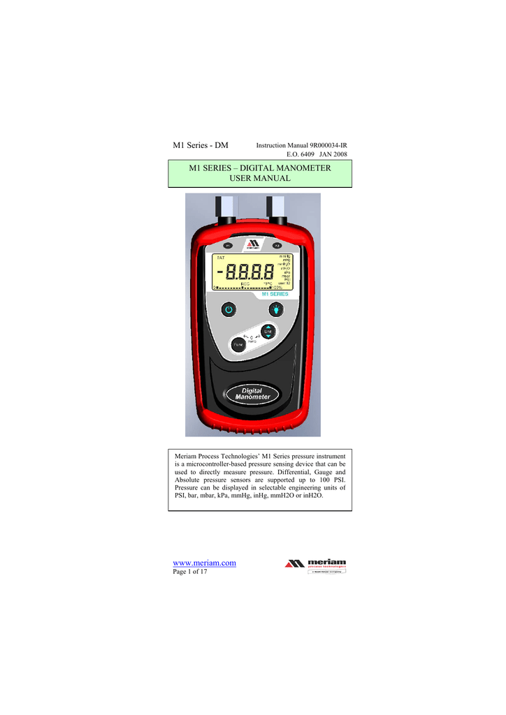Manual M100 | Manualzz