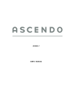 ASCENDO Loudspeakers System F User's Manual