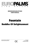 Fountain Buddha Of Enlightenment User Manual