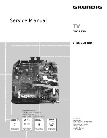 Service Manual TV | Manualzz