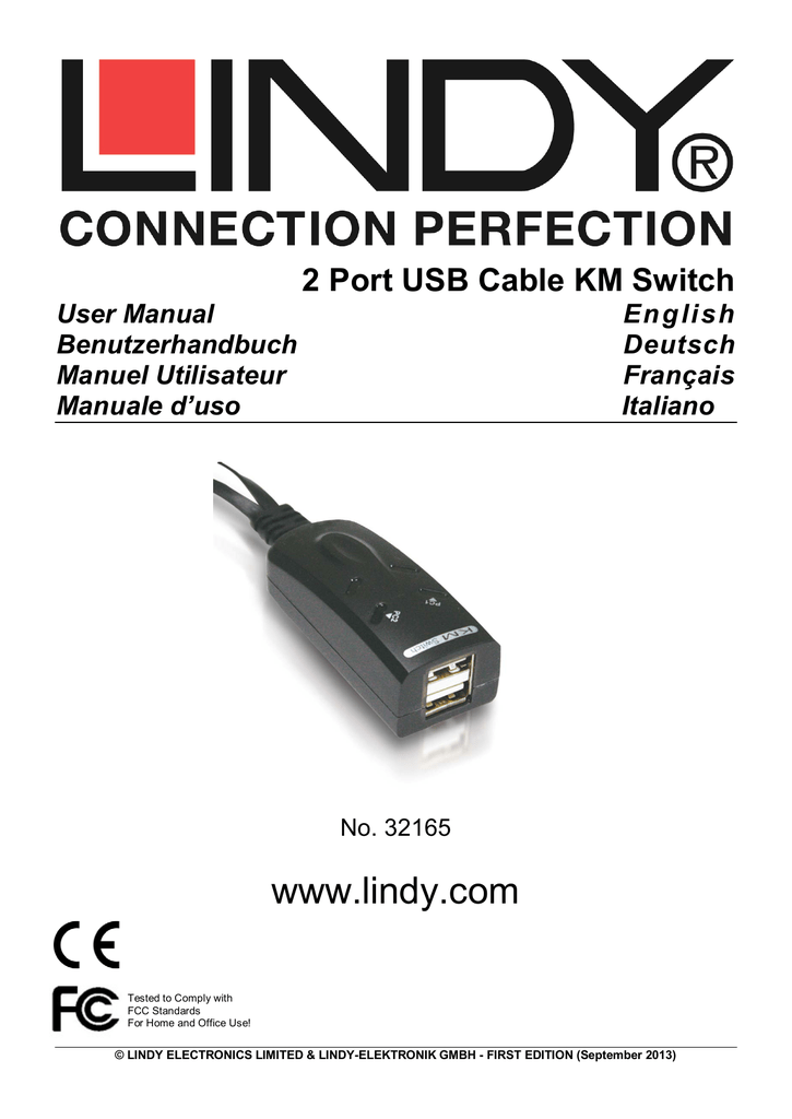 Lindy 32165 User manual | Manualzz