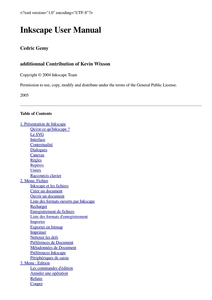 Inkscape/Inkscape User Manual Manualzz