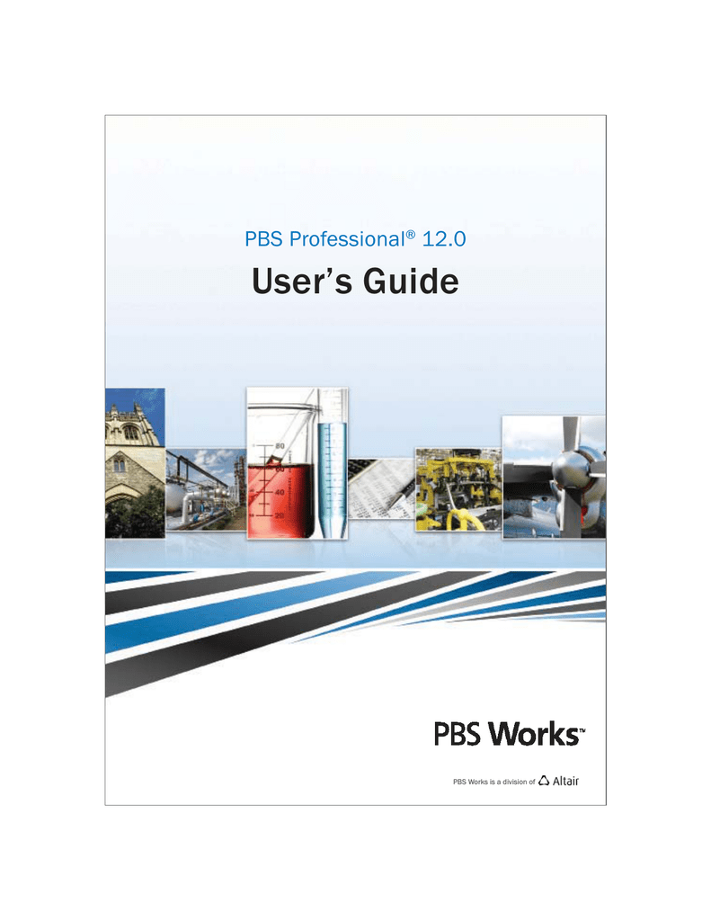 PBS Professional 12 User's Guide Manualzz