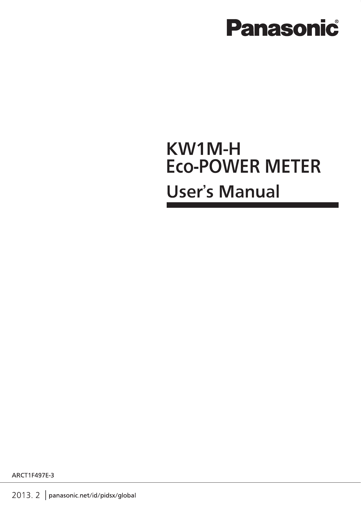 KW1MH EcoPOWER METER User's Manual Manualzz