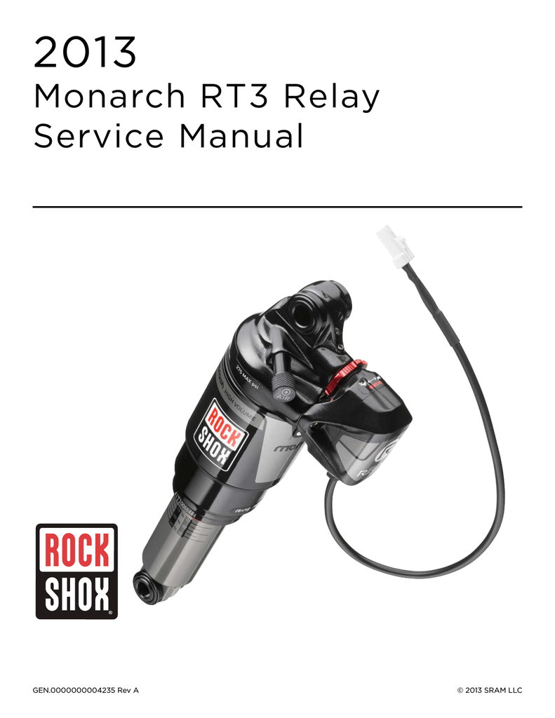 rockshox monarch rt3 manual