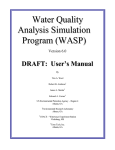 WASP6 Water Quality Analysis Simulation Program: AI Chat &amp; PDF Download