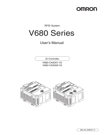 V680 Series Id Controller User S Manual Manualzz