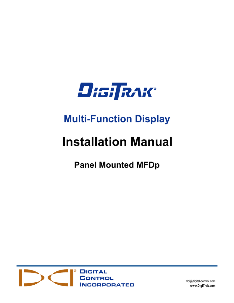Installation Manual Digital Control Inc. Manualzz