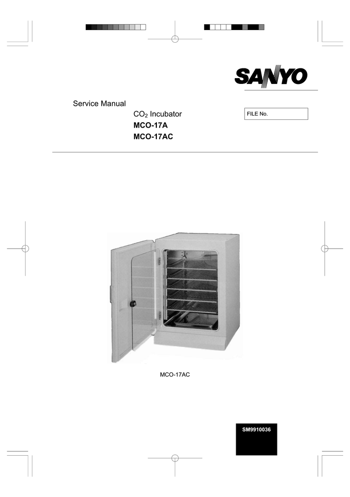 Service Manual CO2 Incubator MCO17A MCO17AC Manualzz