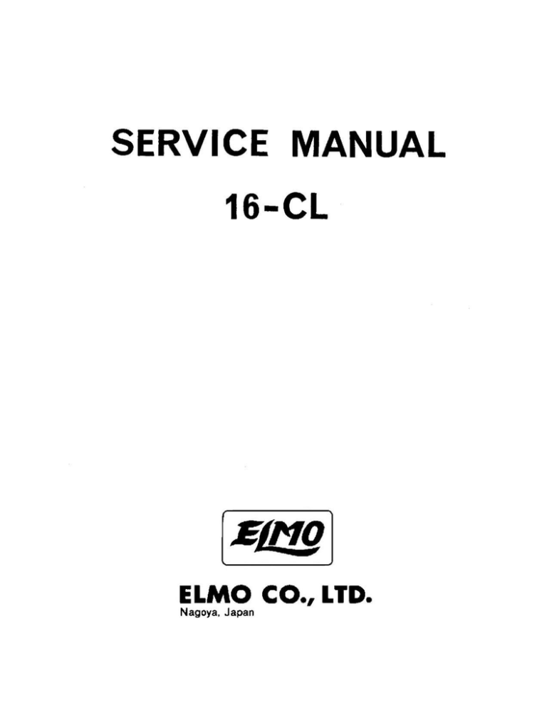 Service Manual 16 Cl Manualzz