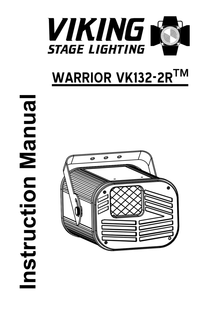User Manual Viking WARRIOR 1322R Manualzz